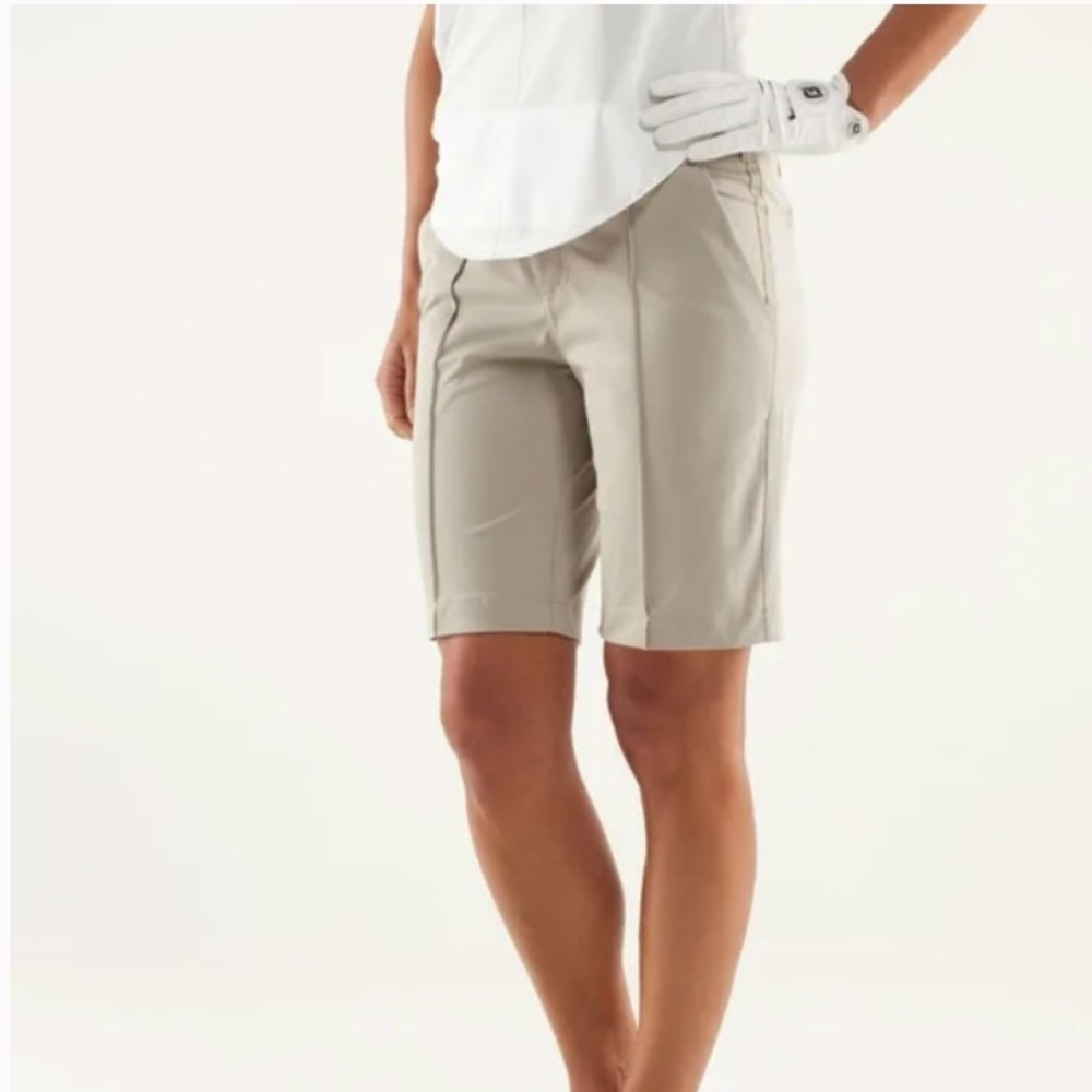 Lululemon Club Shorts In Mojave Tan Size 12